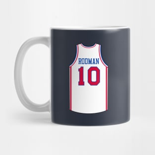 Dennis Rodman Detroit Jersey Qiangy Mug